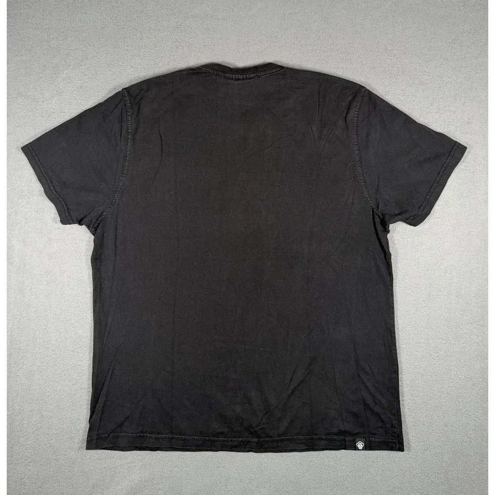 Mostly Heard Rarely Seen Disappearing Tee Black Graphic Streetwear Shirt L